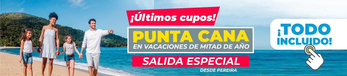 Viaja a Punta Cana desde Pereira